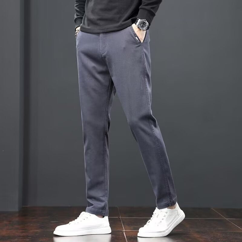 Straight Leg Versatile Business Trousers