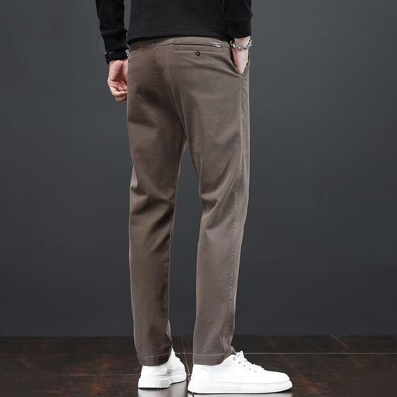 Straight Leg Versatile Business Trousers